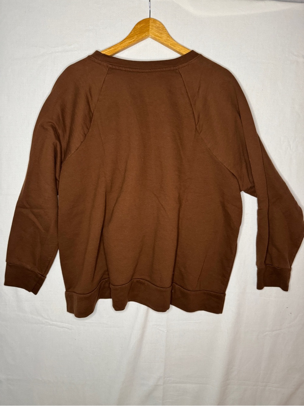 Women's Brown Crewneck Sweatshirt - Terra & Sky - Picture 4 of 4